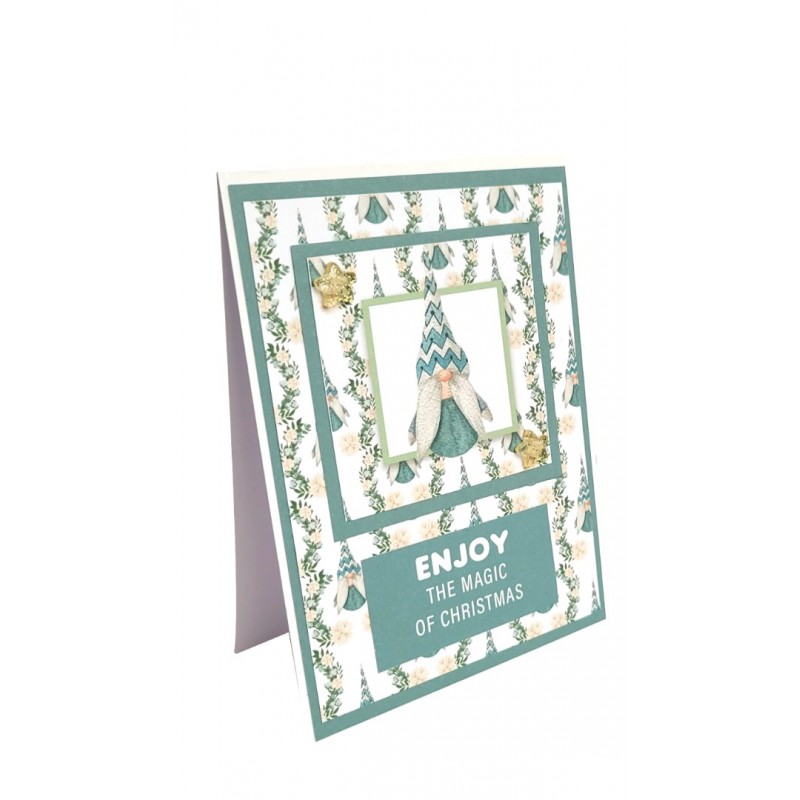 The Paper Boutique A Traditional Gnome Christmas 8x8 Paper Kit Pad