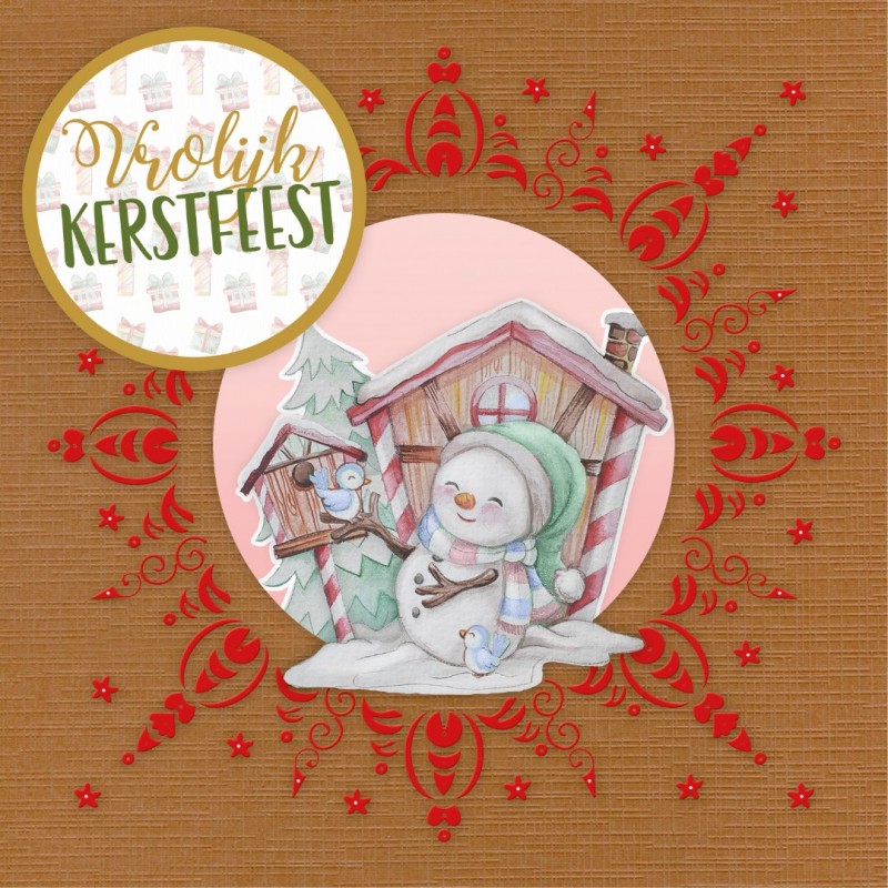 Dot and Do on Colour 28 - Yvonne Creations - Christmas Scenery