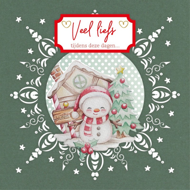 Dot and Do on Colour 28 - Yvonne Creations - Christmas Scenery