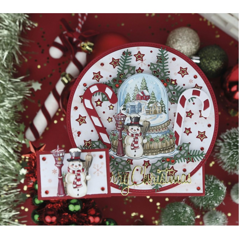 3D Push-Out - Yvonne Creations - Santa's Journey - Train