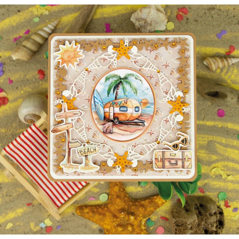 Dies - Yvonne Creations - Summer Vibes - Summer Frame