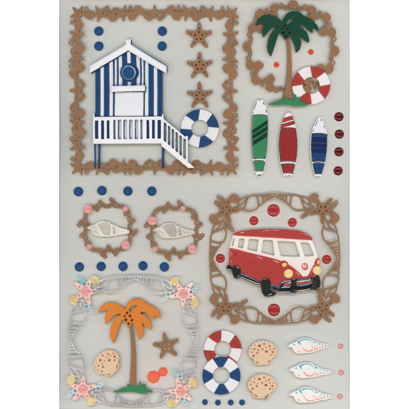 Dies - Yvonne Creations - Summer Vibes - Summer Frame