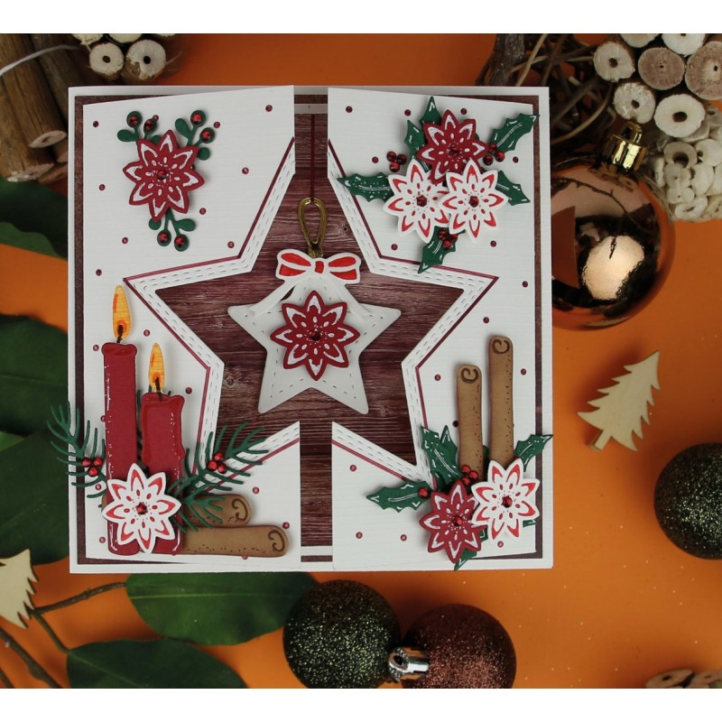 Paperpack - Jeanine's Art - wooden Christmas
