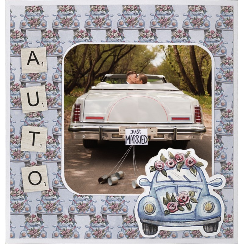 3D Push-Out - Yvonne Creations - Wedding - Wedding Cars