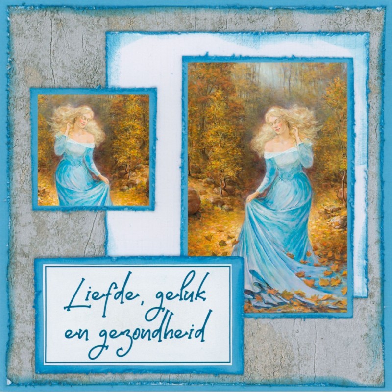 Special Push Out Sheet - Card Deco Essentials - Vintage Women - DE