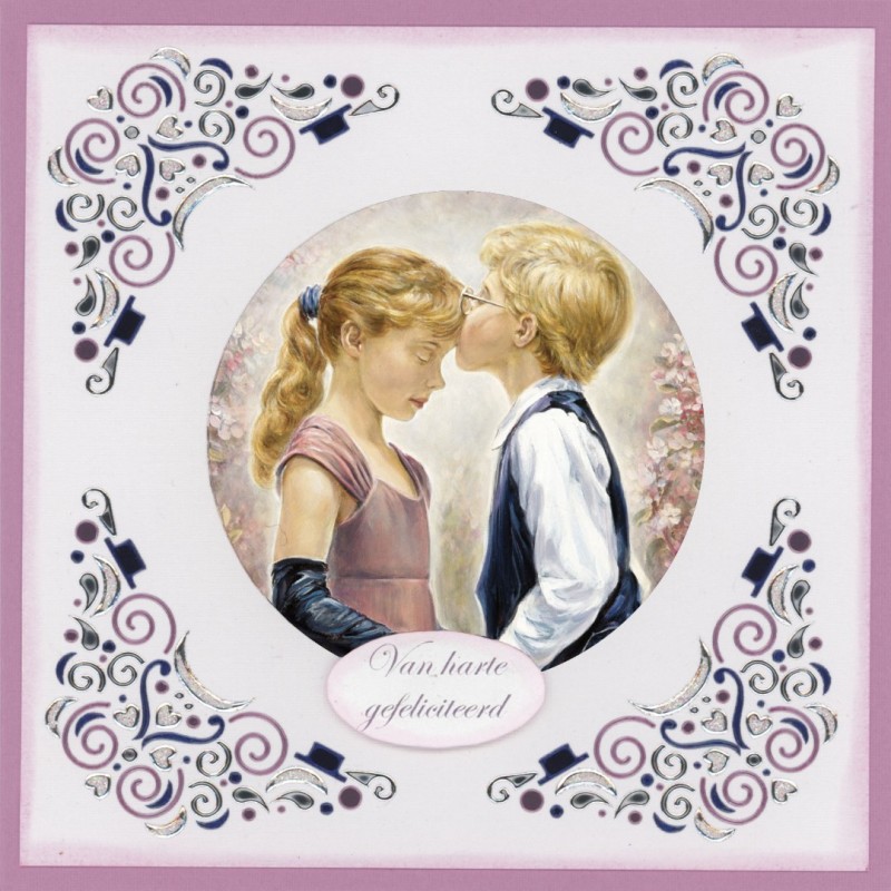 Special Push Out Sheet - Card Deco Essentials - Vintage Kids - EN