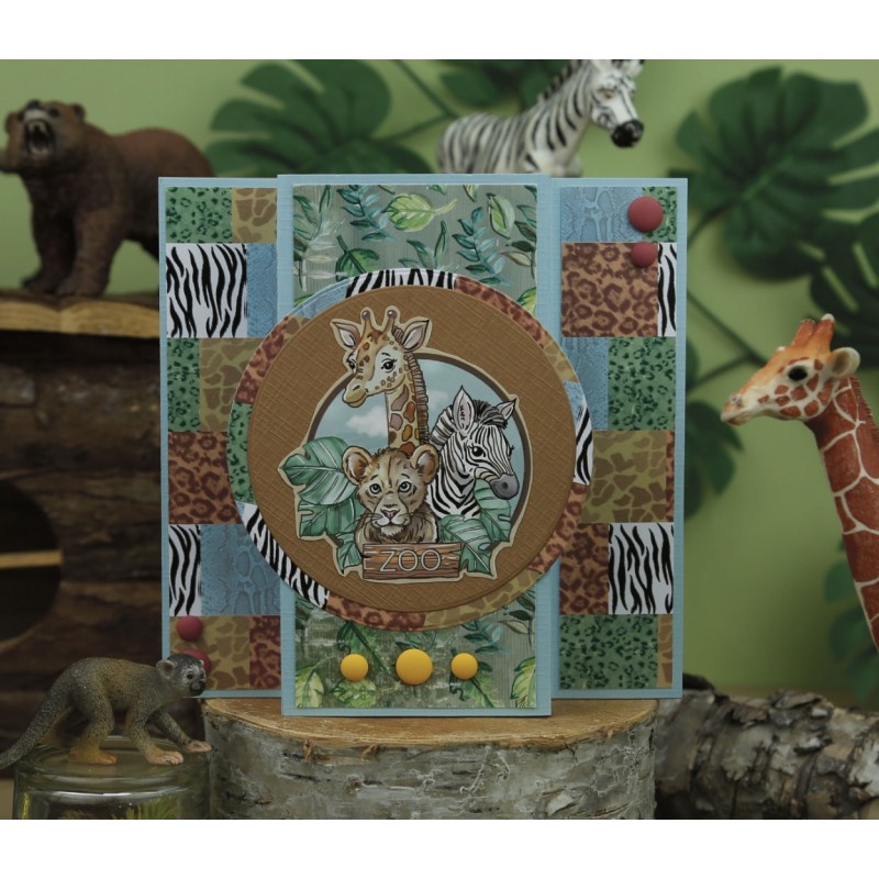 3D Cutting Sheet - Yvonne Creations - Zoo Panda