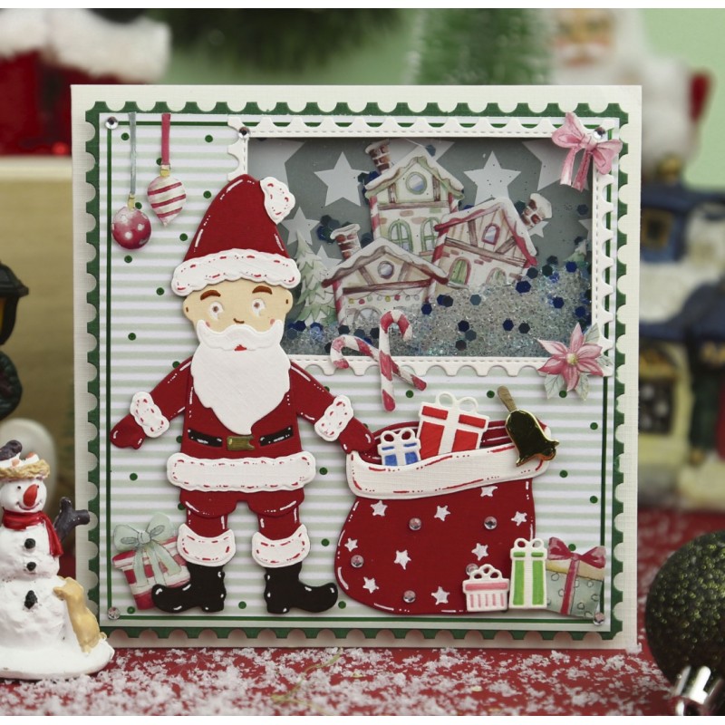 Cutting Sheet - Yvonne Creations - Christmas Scenery - Small Elements A