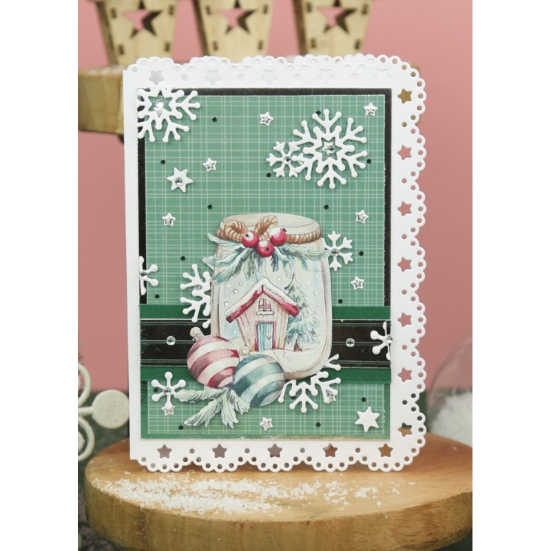 3D Push-Out - Yvonne Creations - World of Christmas - Christmas Globe