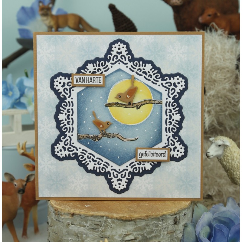 Card Deco Essentials - Clear Stamp - Birch Trunk