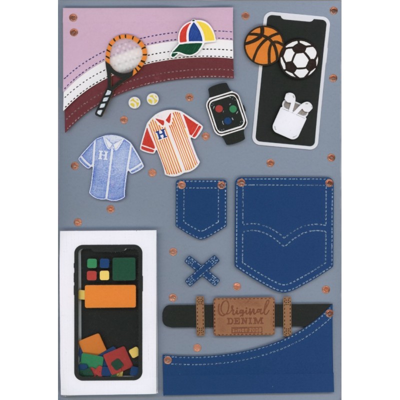 Dies - Yvonne Creations - Men in Style - Sports