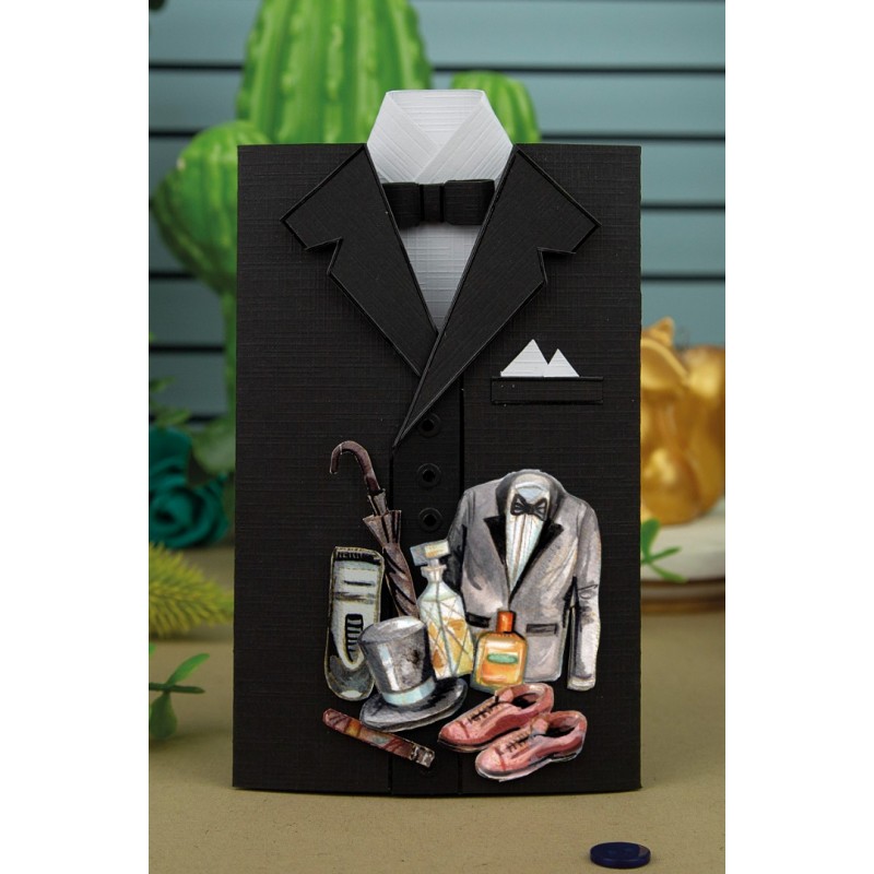 3D Push Out - Yvonne Creations - Men in Style - Gentlemen