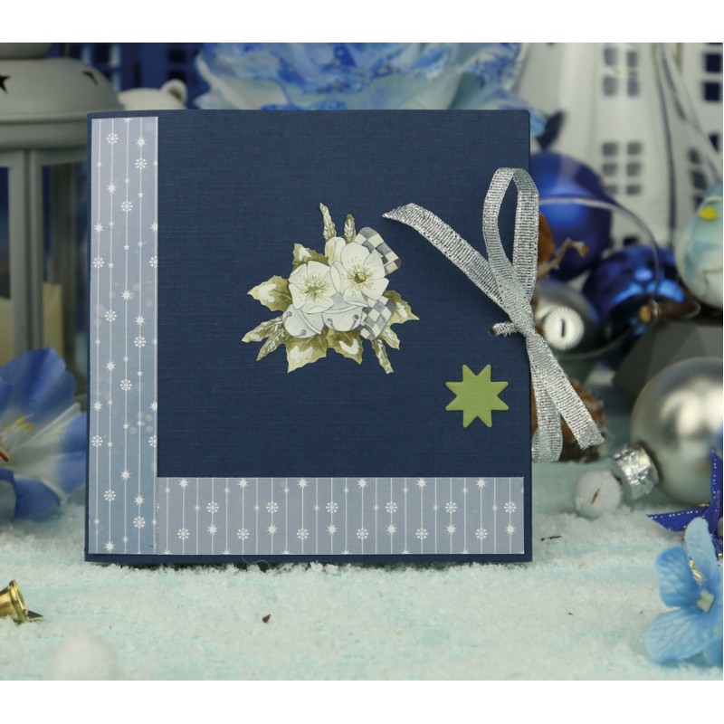 Cutting Sheet - Precious Marieke - Christmas Blues - Mini