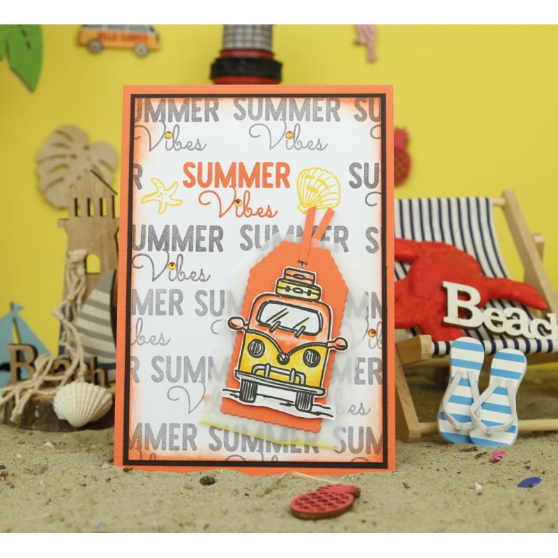 Clear Stamps - Yvonne Creations - Summer Vibes