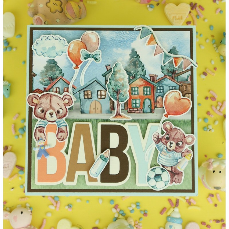 Push Out - Yvonne Creations - Hello World - Small Elements A
