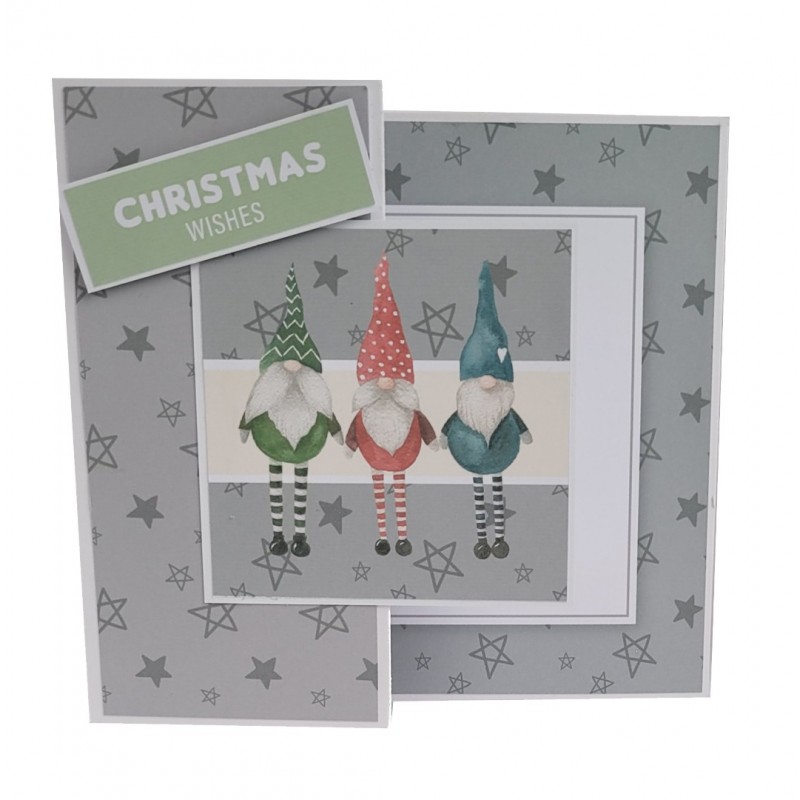 The Paper Boutique A Traditional Gnome Christmas 8x8 Paper Kit Pad