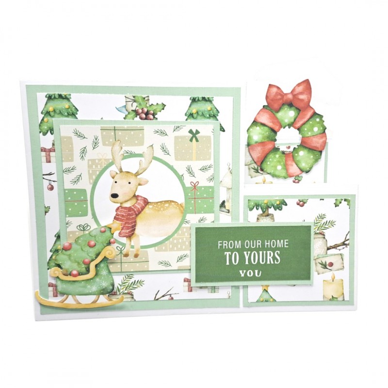 The Paper Boutique Friends at Christmas 8x8 Paper Kit Pad