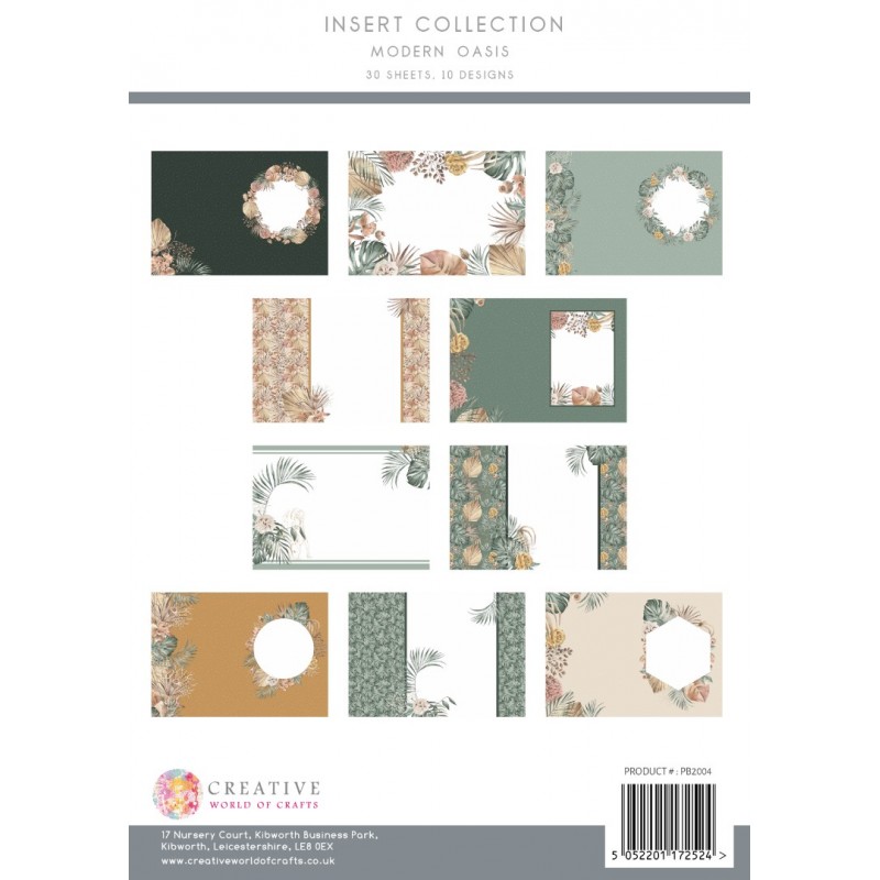 The Paper Boutique Modern Oasis Insert Collection