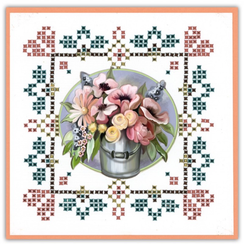 Sparkles Set 92 - Amy Design - Bucket and Flowers