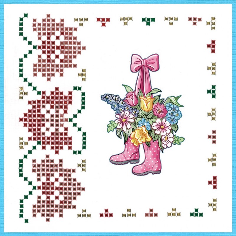 Sparkles Set 98 - Yvonne Creations - Umbrella and Flowers