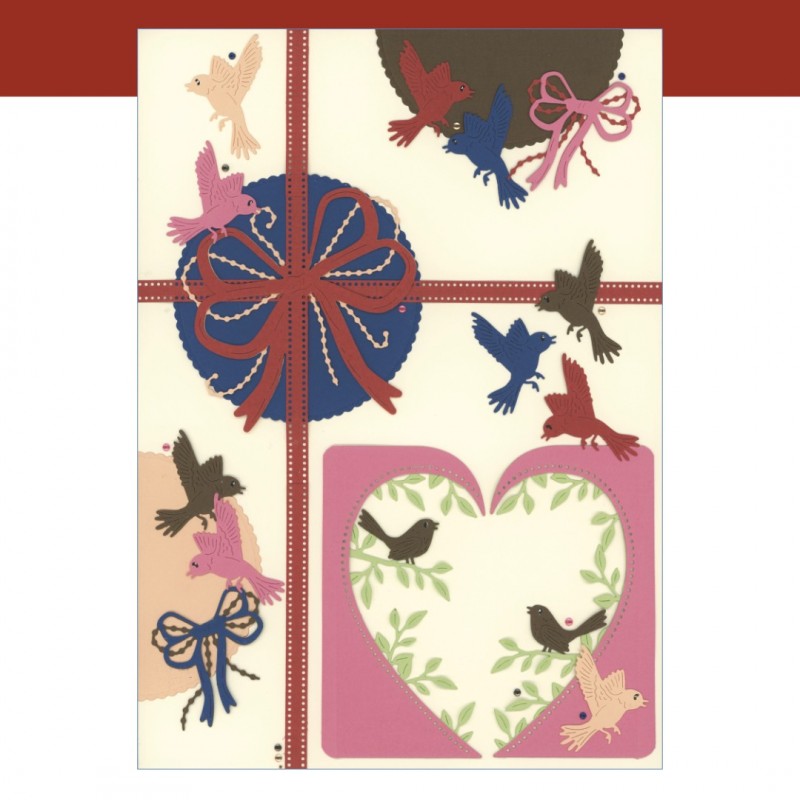 Dies - Berries Beauties - Romantic Birds - Romantic Birds