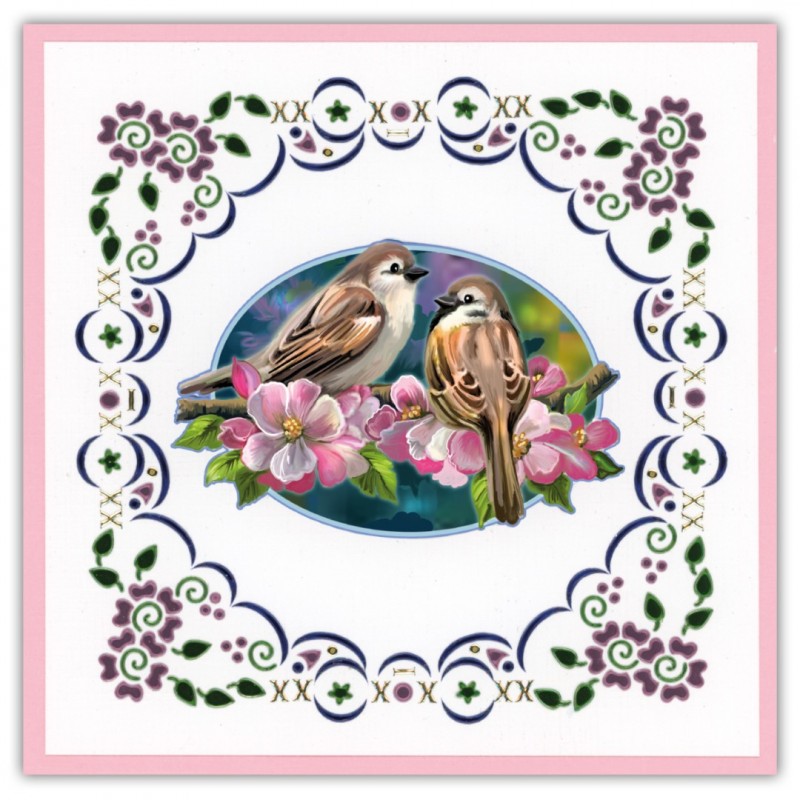 Dot and Do 264 - Amy Design - Blue Birds