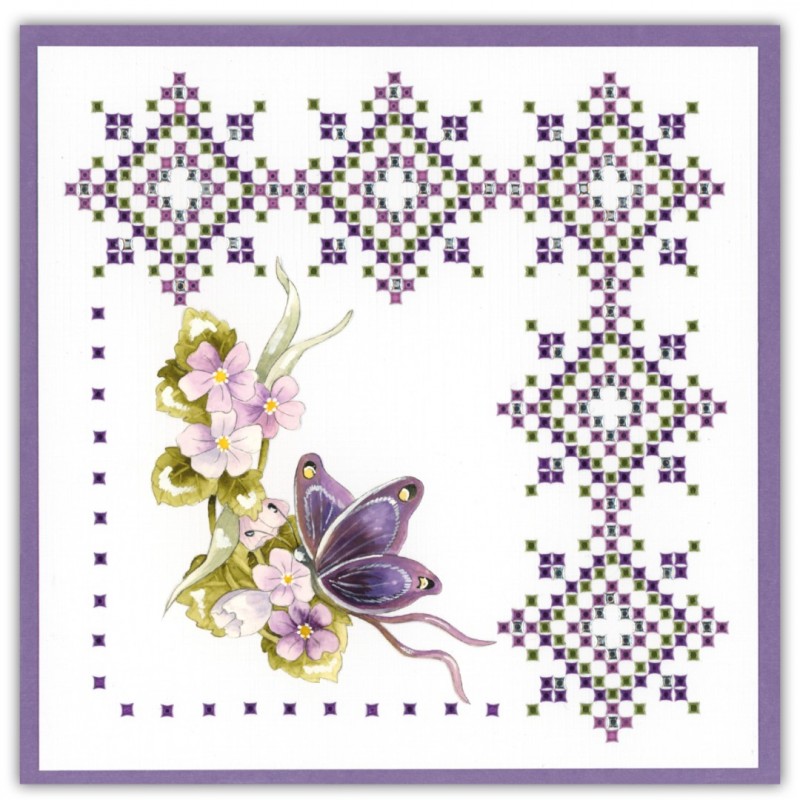 Sparkles 110 - Precious Marieke -  Butterflies in Purple