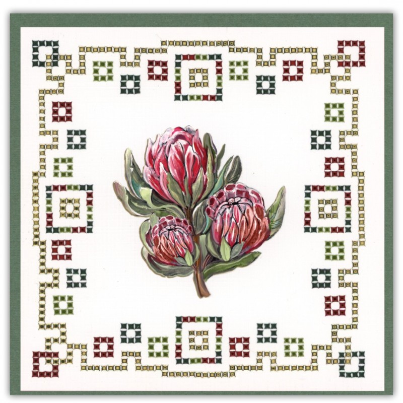 Sparkles 113 - Amy Design - Red Protea