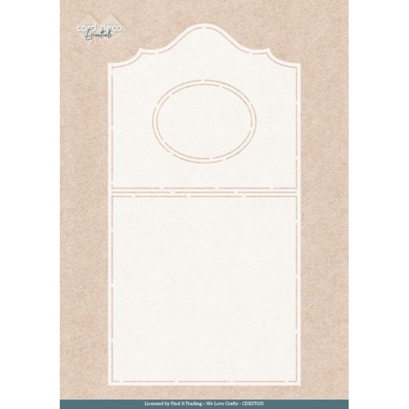 Stencil - Card Deco Essentials - Lovely Lilacs 2
