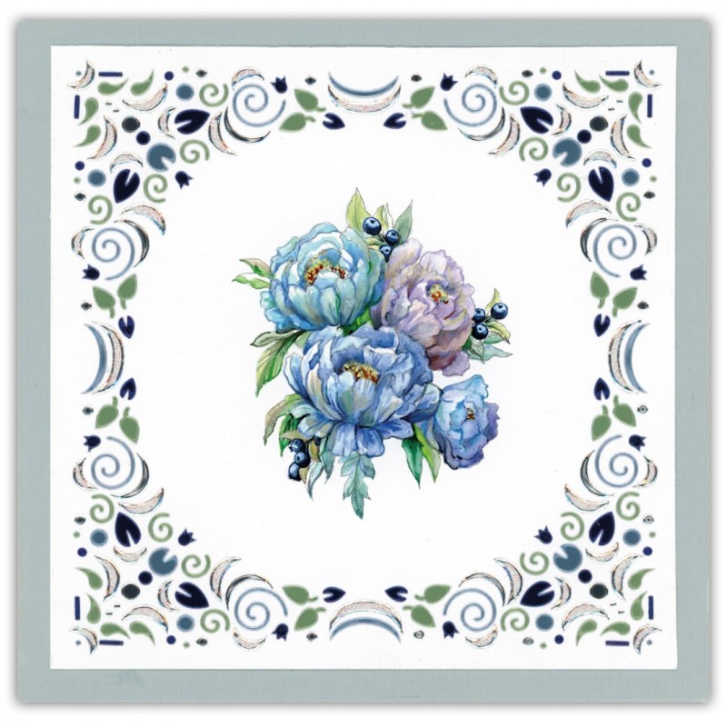 Creative Hobbydots 48 - Blooming Blue
