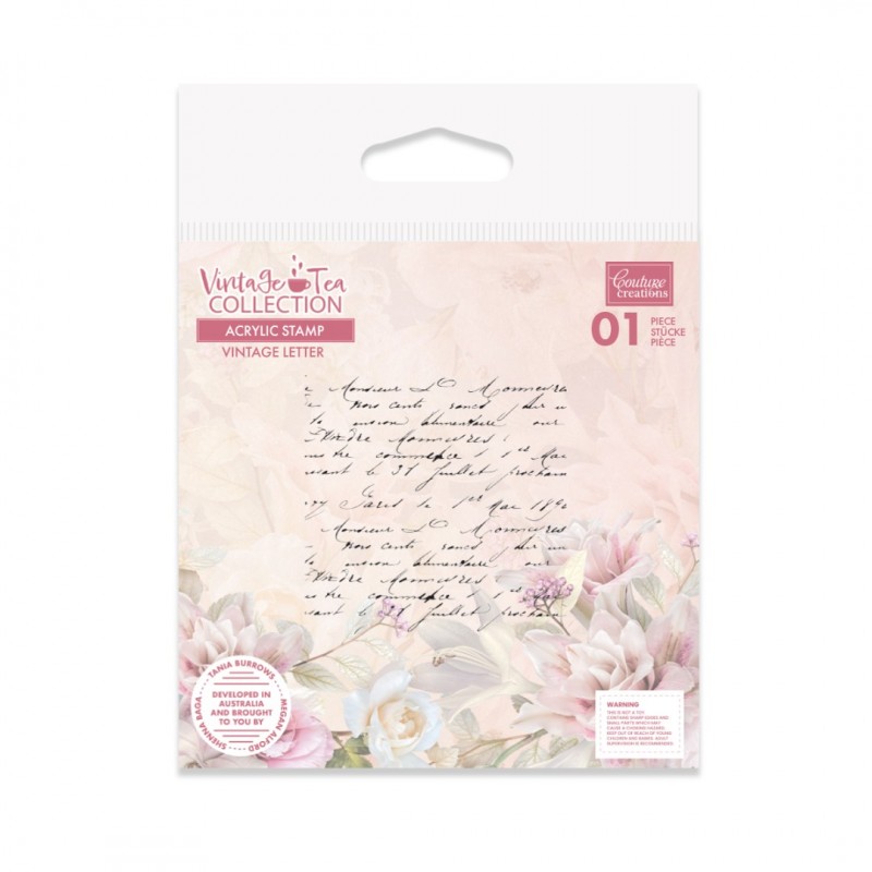 Vintage Tea Collection - Stamp - Vintage Letter
