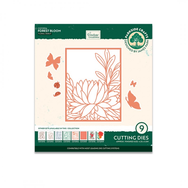 Forest Bloom Cutting Die Set 9pc