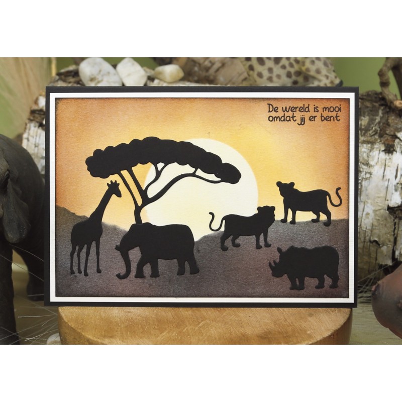 Dies - Yvonne Creations - Young and Wild - Wildlife Borders