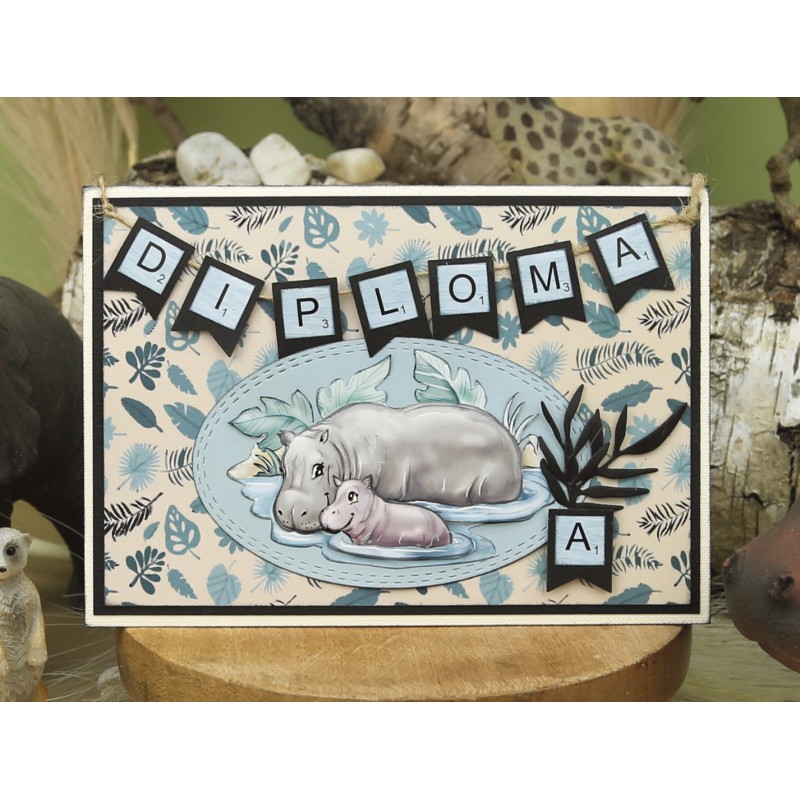 3D Push Out - Yvonne Creations - Young and Wild - Sloth