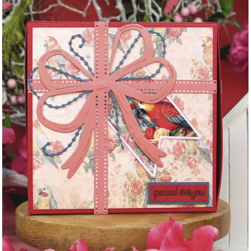 Dies - Berries Beauties - Romantic Birds - Romantic Bow