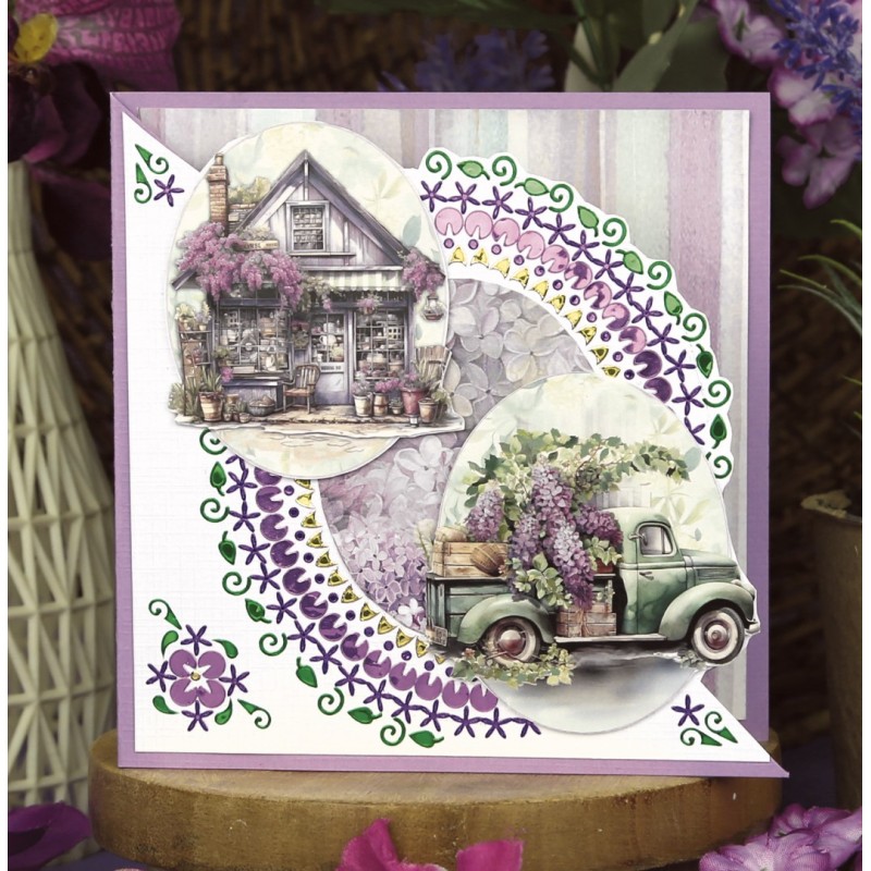 3D Cutting Sheets - Berries Beauties - Lovely Lilacs - Lovely Cars