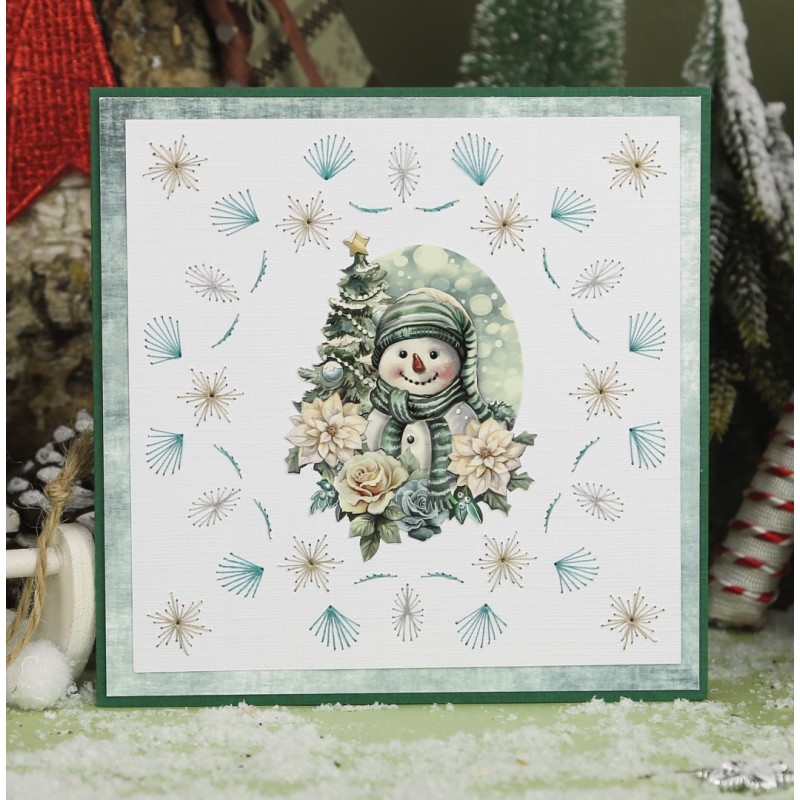 3D Push Out - Amy Design - Enchanting Christmas - Snowmen
