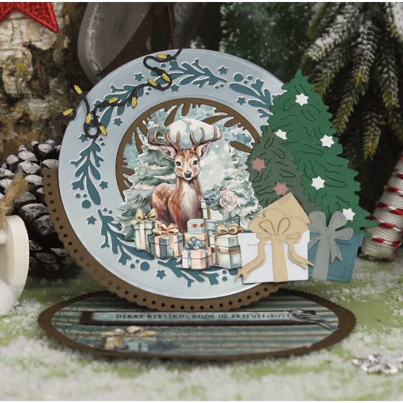3D Push Out - Amy Design - Enchanting Christmas - Deer