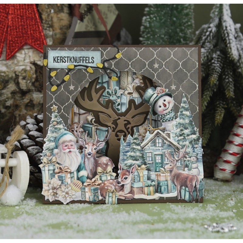3D Push Out - Amy Design - Enchanting Christmas - Santa