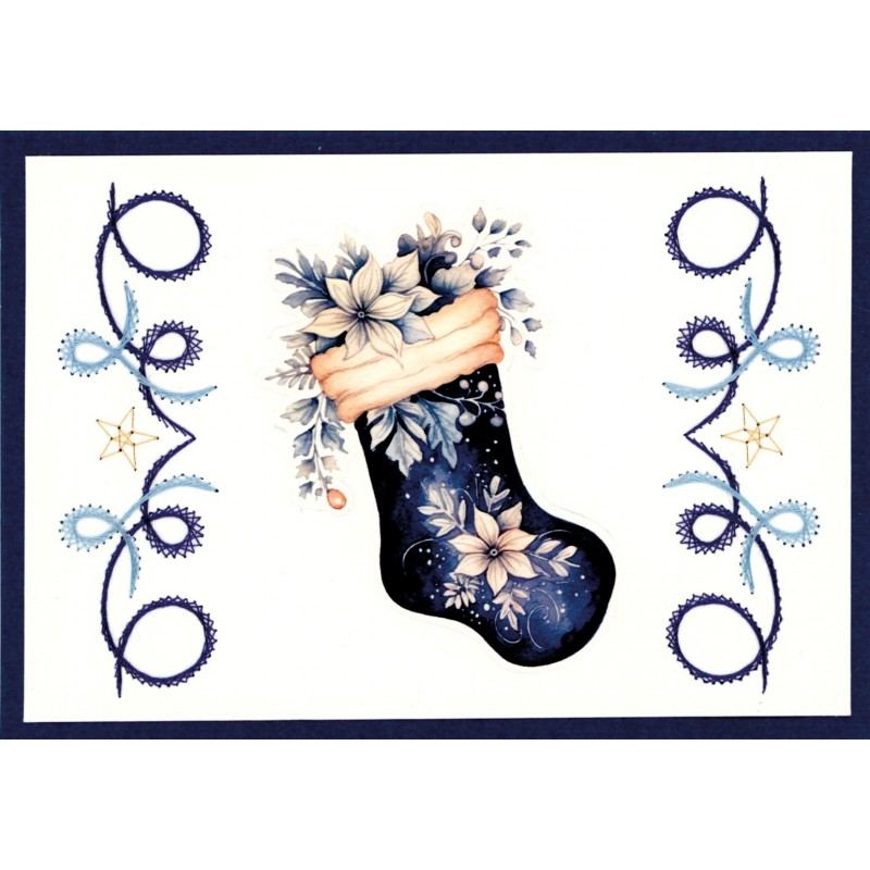 3D Push Out - Berries Beauties - Falling for Christmas - Candles