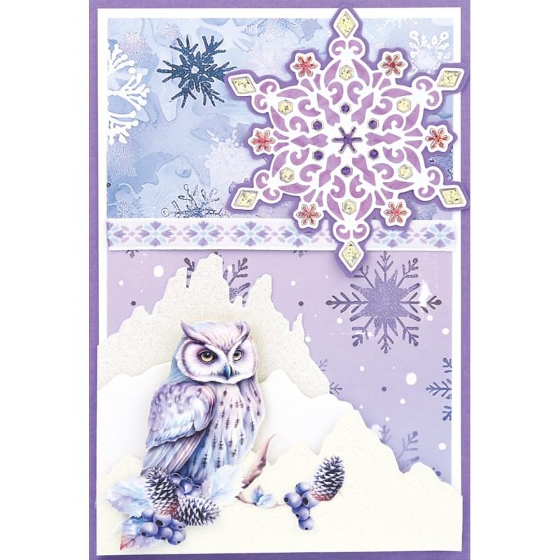 3D Push Out - Berries Beauties - Mystic Winter - Mystic Birds