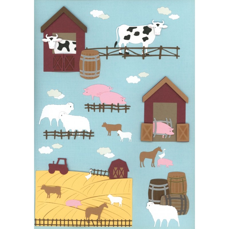 Dies - Precious Marieke - All About Animals - Farm Landscape