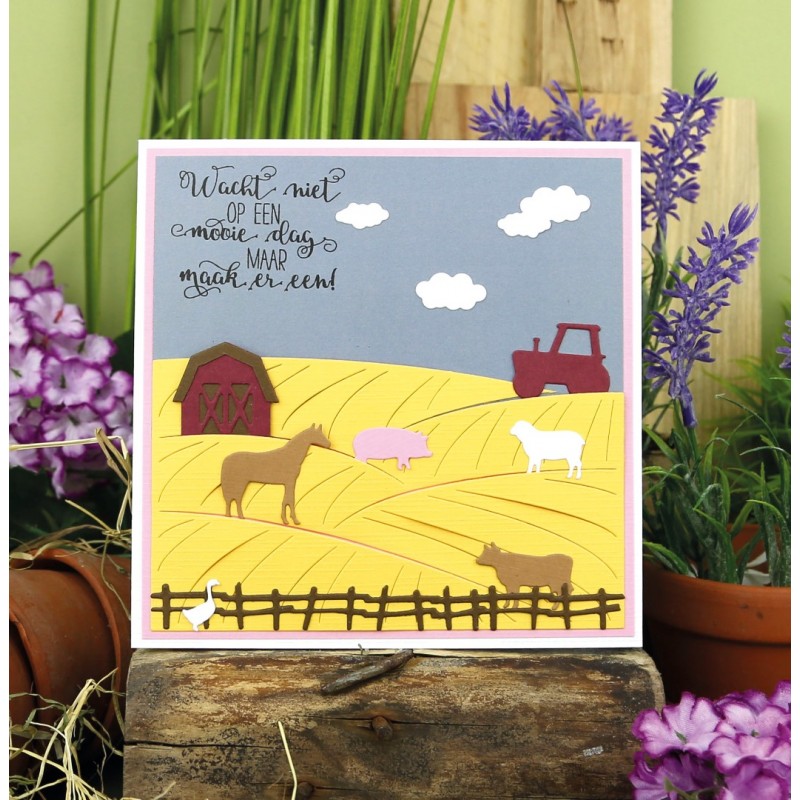 Dies - Precious Marieke - All About Animals - Farm Landscape