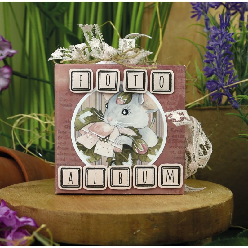 3D Push out - Precious Marieke - All About Animals - All About Pink