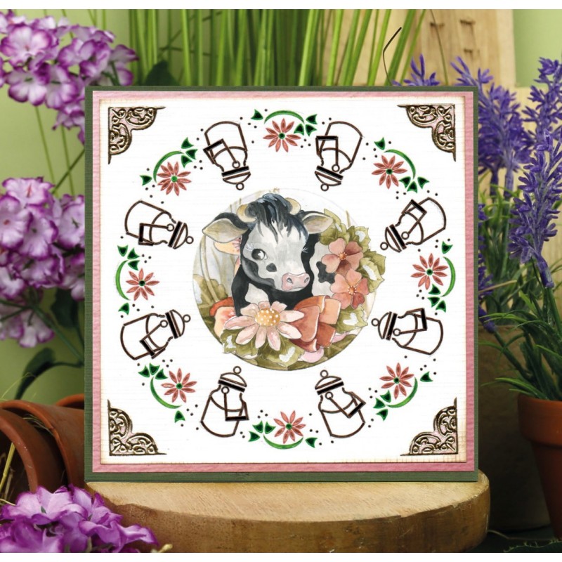 3D Push out - Precious Marieke - All About Animals - All About Orange