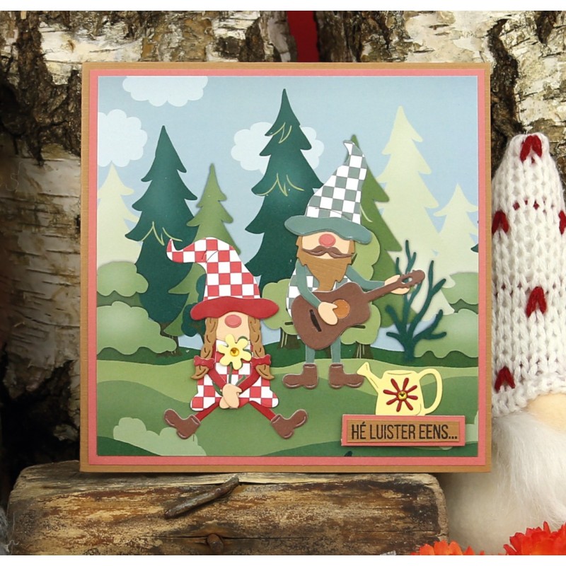 Dies - Yvonne Creations - Great Gnomes - Great Gnome Couple