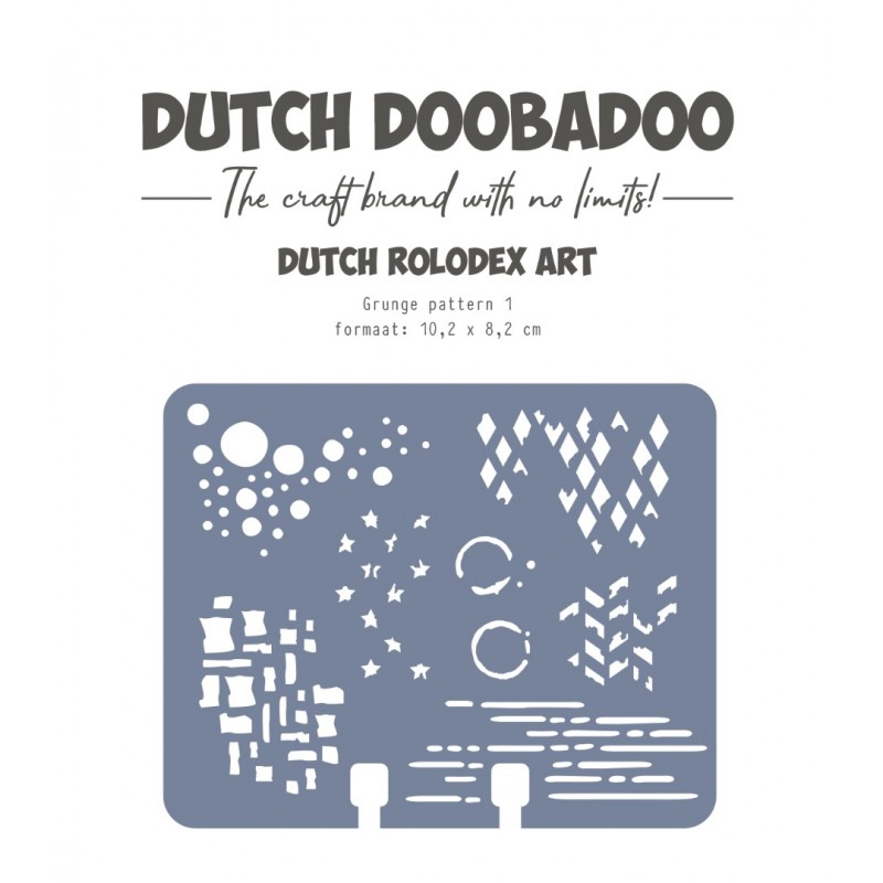 Dutch Mask Art - DDBD - Rollerdex pattern