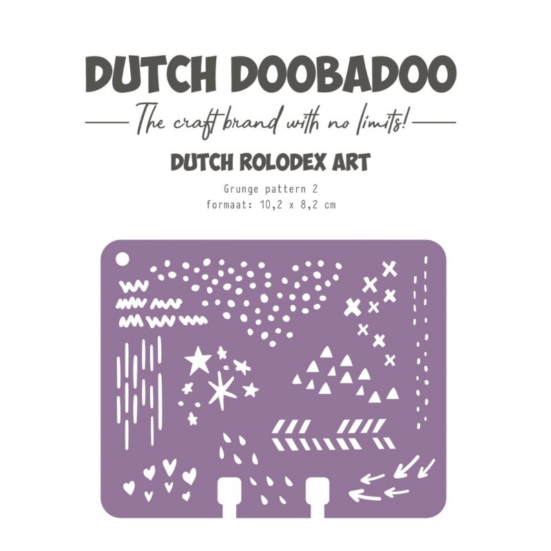 Dutch Mask Art - DDBD - Rollerdex Doodle Mix