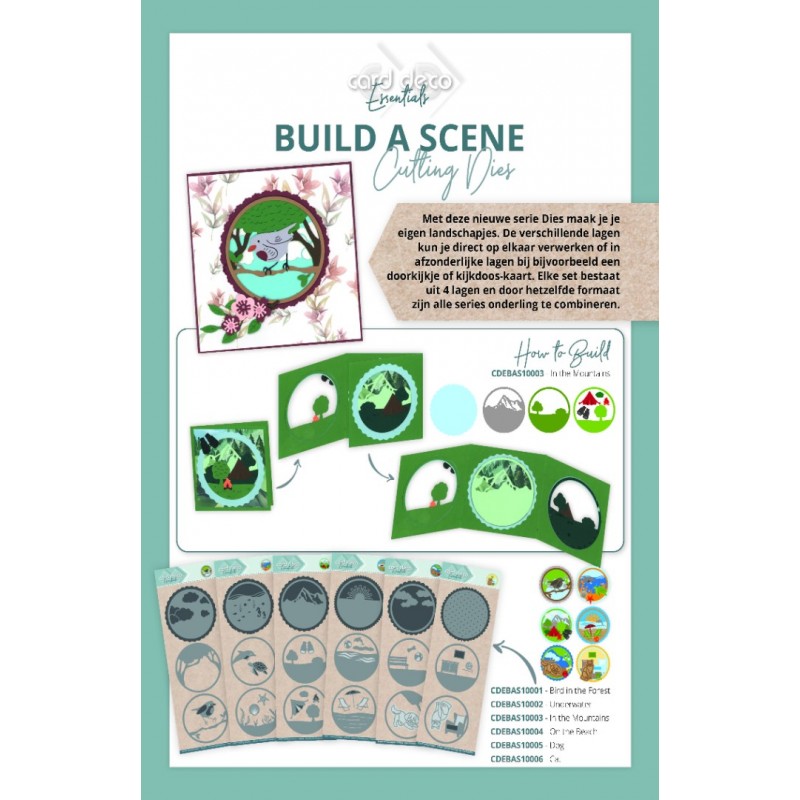Card Deco Essentials - Build a Scene Dies - SET BLACK FRIDAY DEAL – MEGA AFPRIJZING!