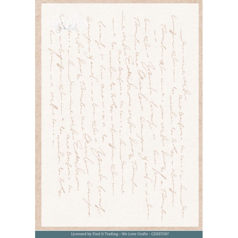 Stencil - Card Deco Essentials - Winter Bunnies - Winter Tekst Stencil - Card Deco Essentials - Winter Bunnies - Winter Tekst